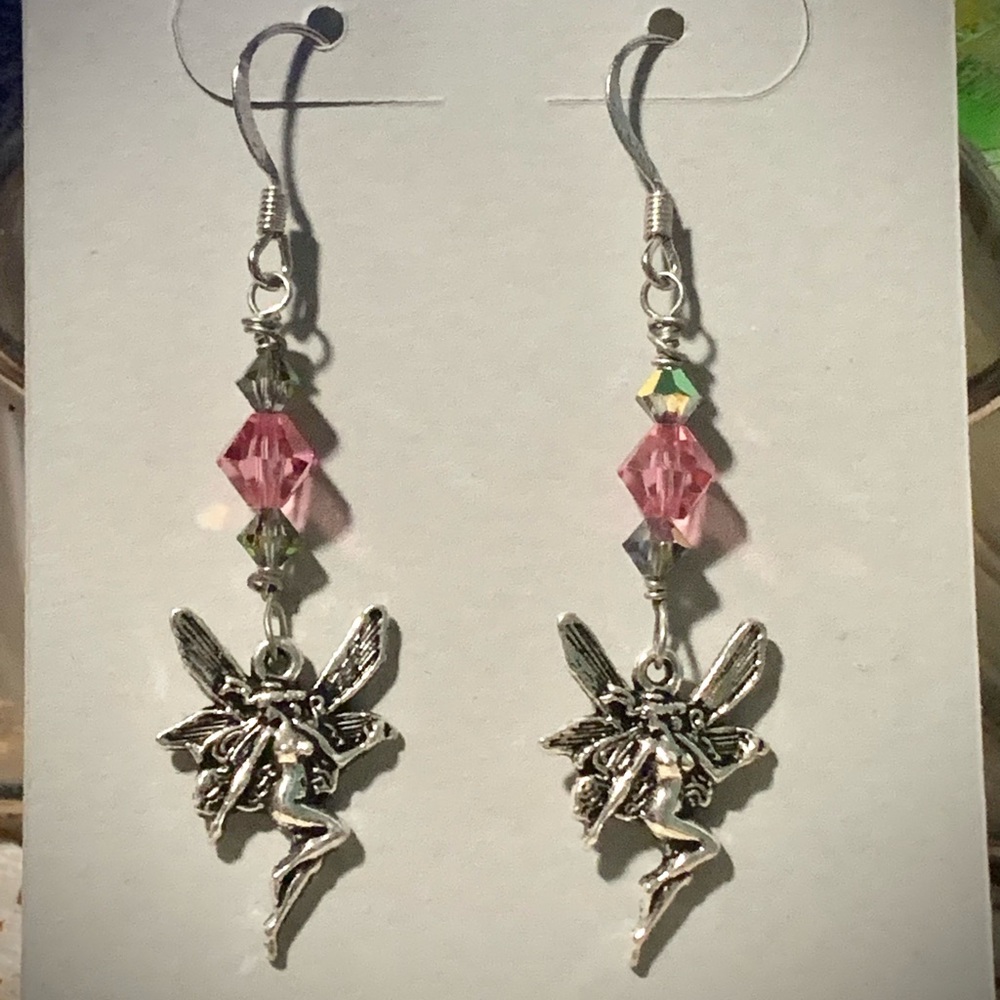 DragonsFancy hook Fairy earrings